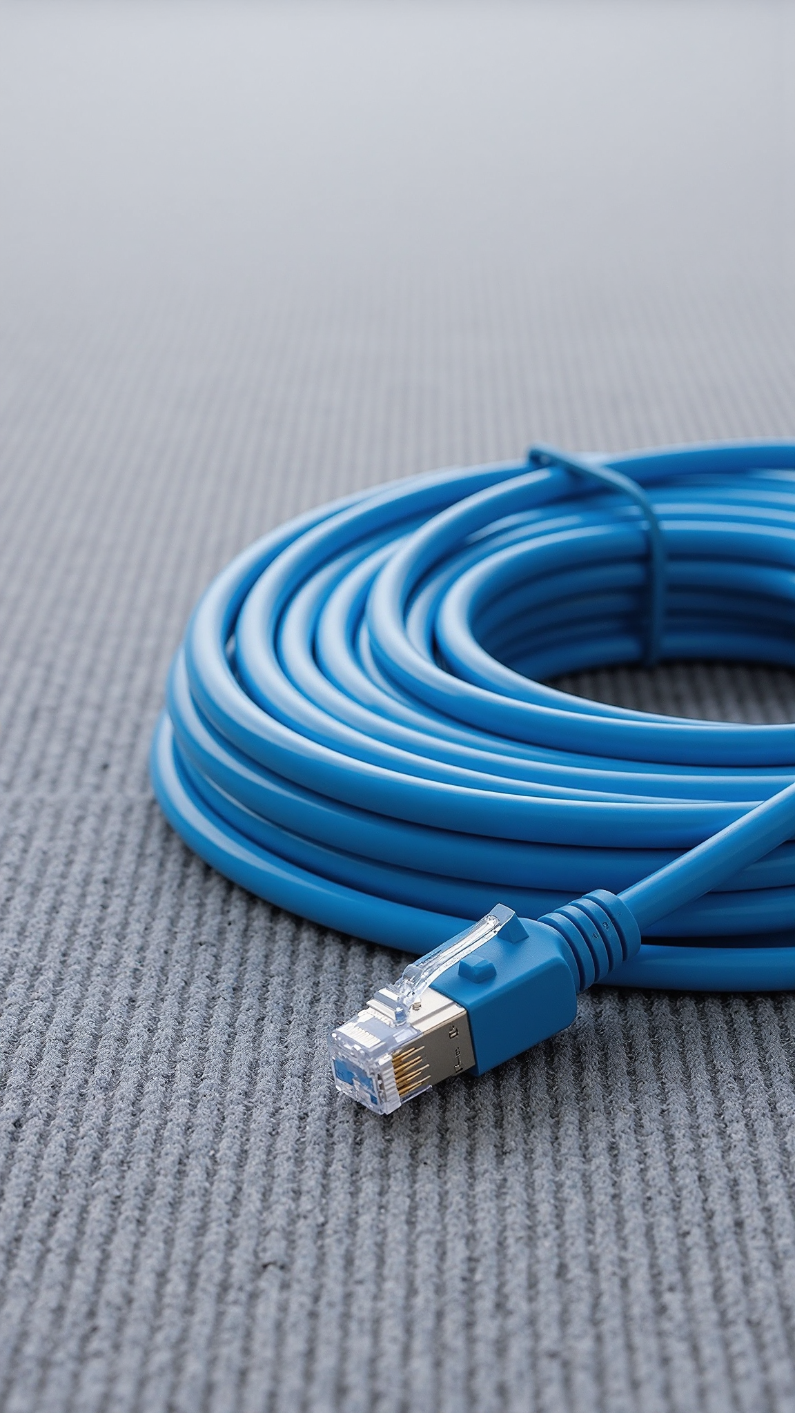 Foil and braid shielding layers of an Ethernet cable