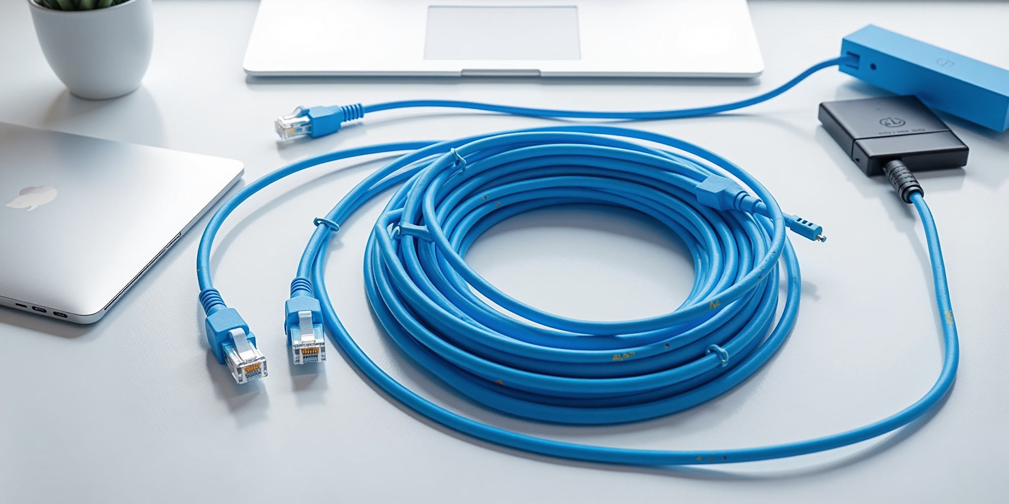 Terminating a shielded Ethernet cable on a connector